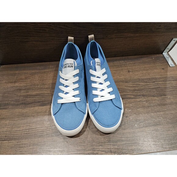 Kenneth Cole New York Women's The Run Canvas Lace-Up Sneakers Denim 10M New - Picture 7 of 10